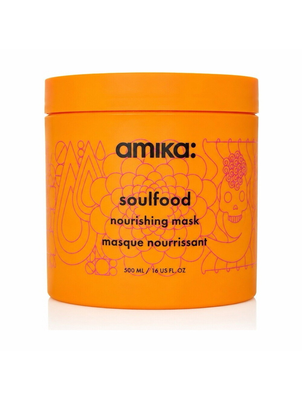 Amika Soulfood Nourishing Hair Mask 16 oz / 500 mL Deep Conditioning Treatment
